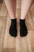Essentials Low Cut Blue Barefoot Socks