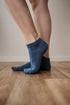 Essentials Low Cut Blue Barefoot Socks