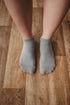 Essentials Low Cut Blue Barefoot Socks