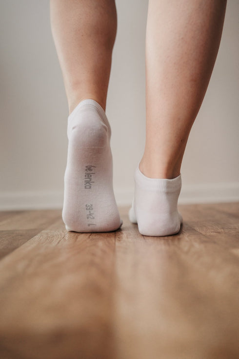 Essentials Low Cut Blue Barefoot Socks