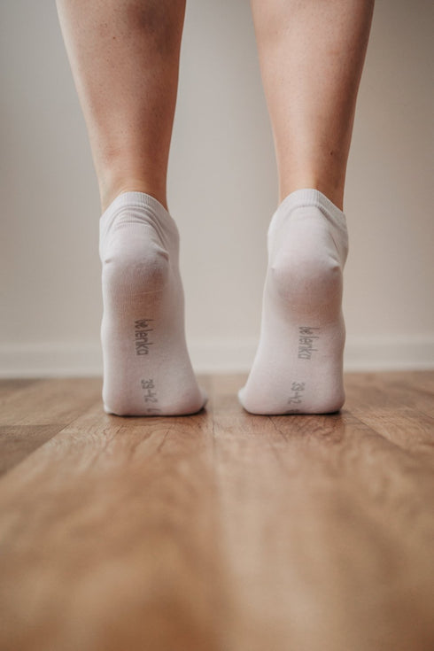 Essentials Low Cut Blue Barefoot Socks