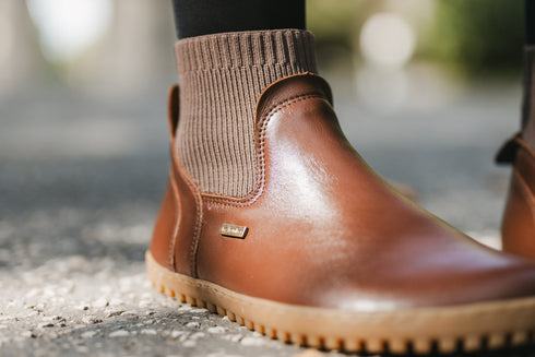 Mojo Dark Brown Barfotakängor