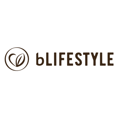 Logotyp för varumärket bLifestyle som tillverkar barfotaskor.