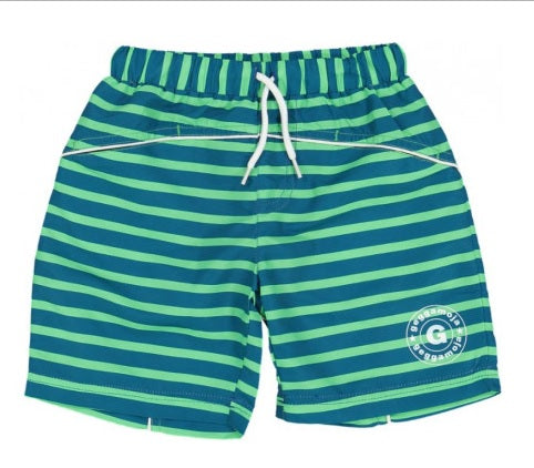 Swim shorts Badkläder, Marin/Grön, Stl 74-128