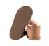 Marsielle Chestnut Fårskinnstofflor
