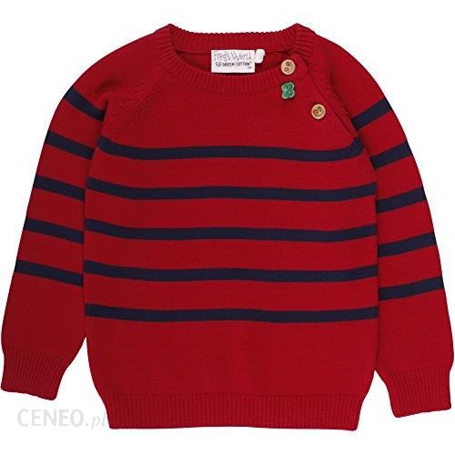 Knit Sweater Röd, Stl 56-92
