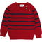 Knit Sweater Röd, Stl 56-92