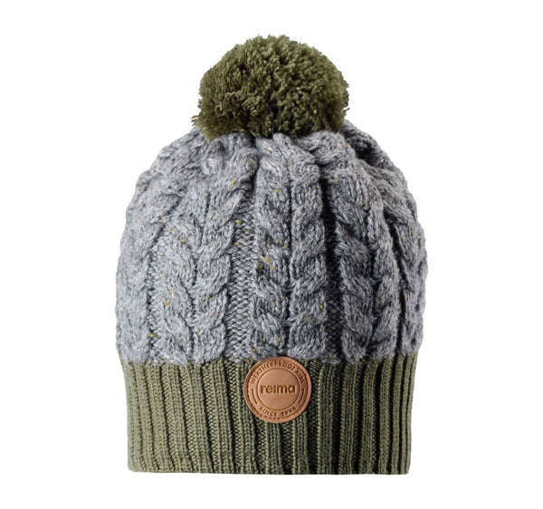 Pohjola Beanie Grön, Stl 48-58