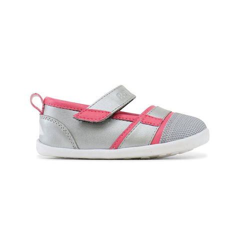 Hydra Silver StepUp Barefoot Shoes, Size 18-22