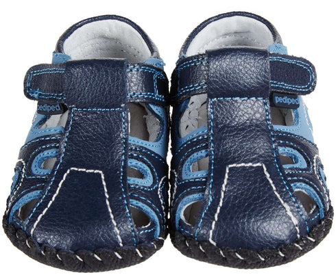 Brody Mörkblå Originals Barfotaskor/Sandaler, Stl 17/18
