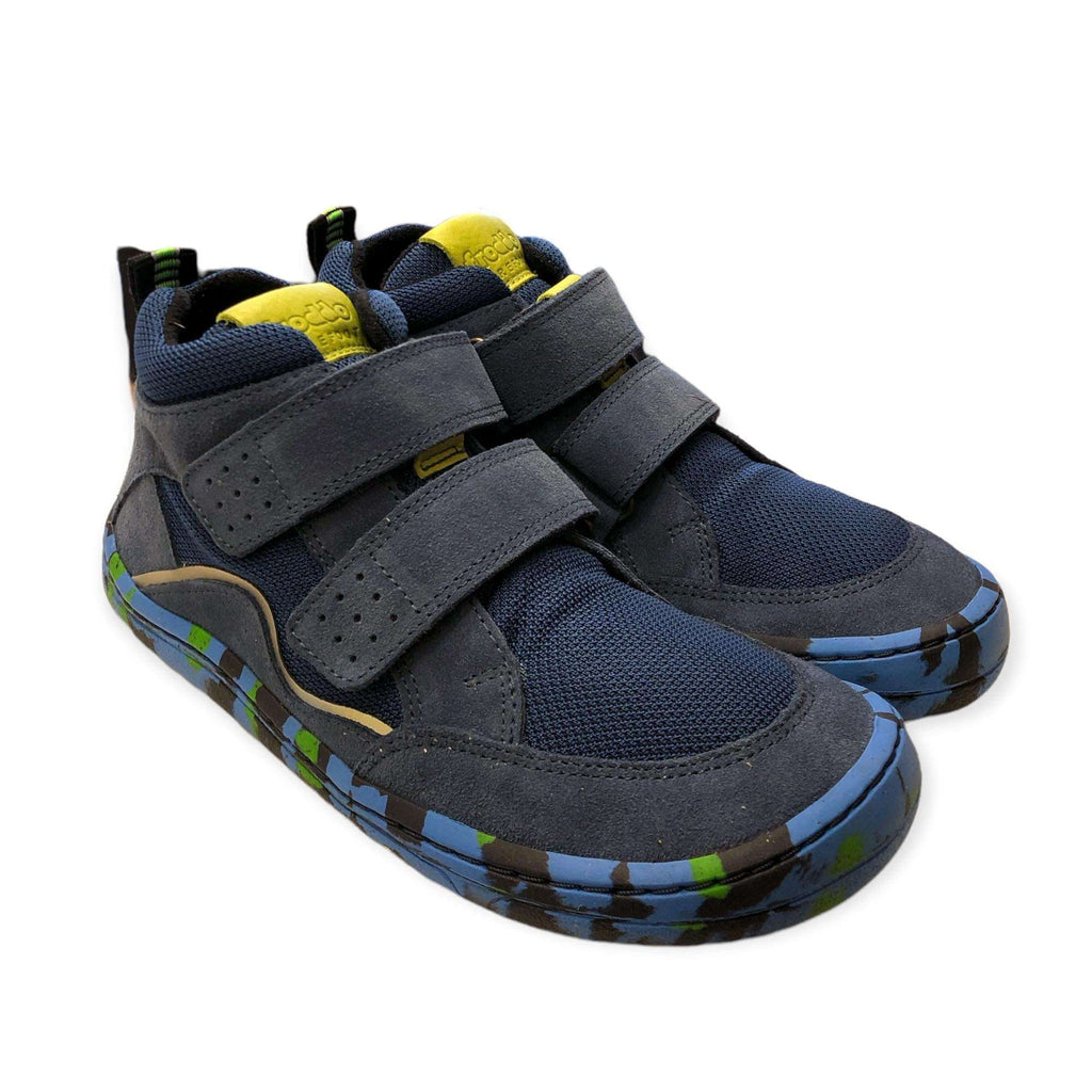 Barefoot Autumn High Sneakers Blue, Stl 31-35