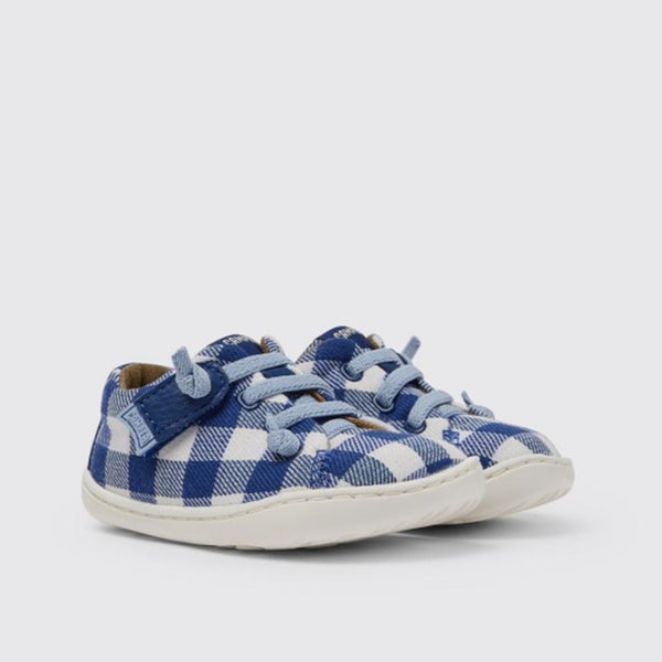 Peu Cami Buco Blue White Barfotaskor, Stl 20-25
