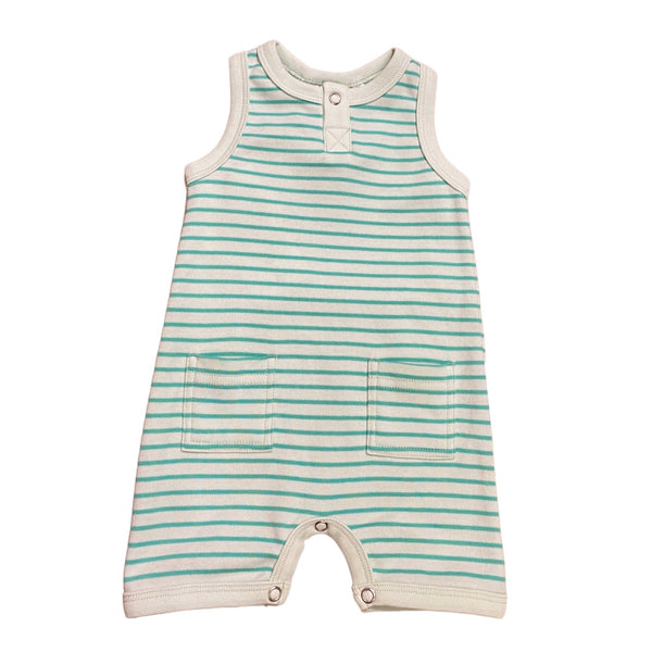 Sommarpyjamas grön, Stl 50/56
