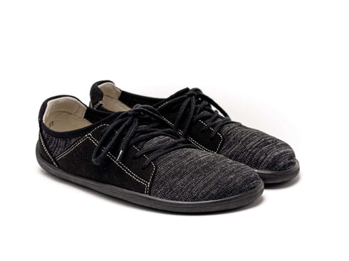 Ace Black Barfotaskor/Tygskor (Vuxna) Stl 36-46