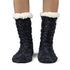 Hyggelig lang strik med Fleck Dye Yarn Sok, Stl One Size 36-41 (voksne)