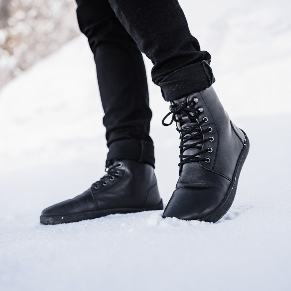 Be Lenka Winter 2.0 Neo Black | Barfotaskor för vuxna | Vinterskor ...