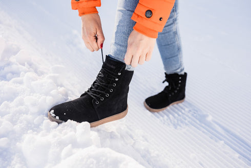 Winter 2.0 Neo Matt Black Barfotaskor, Stl 36-47