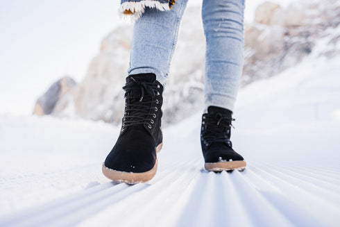 Winter 2.0 Neo Matt Black Barfotaskor, Stl 36-47